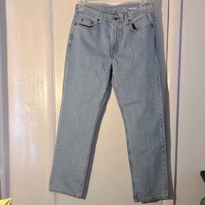 Denim boyfriend jeans